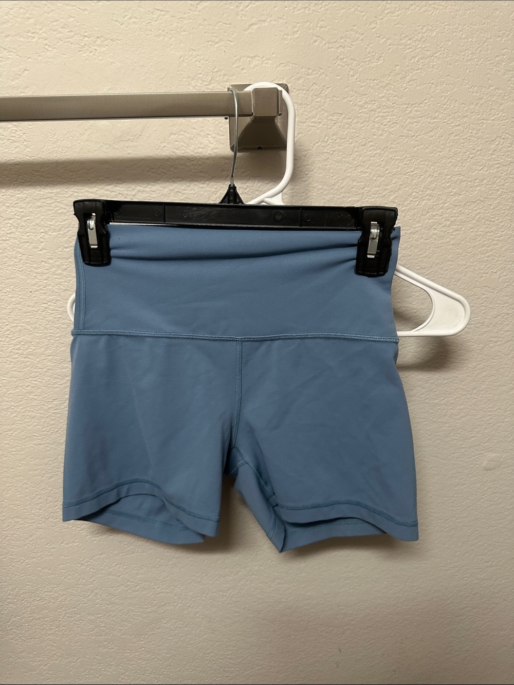 CRZ YOGA High-Rise Athletic Shorts - Dusty Blue